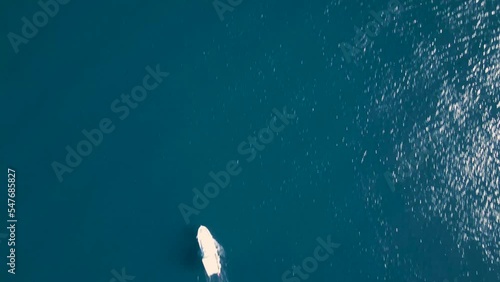 Beautiful seashore. Islands in the distance. Colorful blue sea. The beauty of Turkey. Beautiful rocks and mountains. Sunny clear day. Beautiful water.