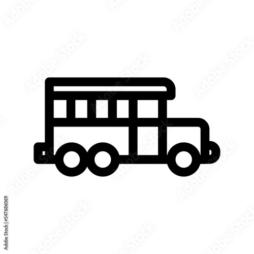 Bus icon template