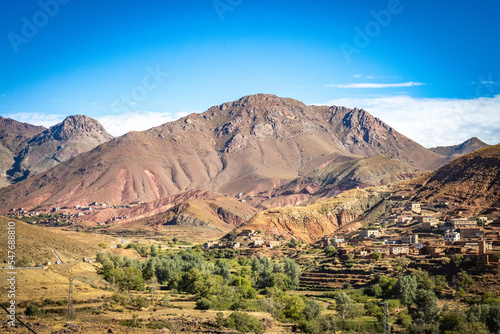 Col du Tichka moutain pass, high atlas mountains, morocco, north africa, mountains photo