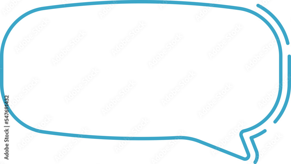 Cute pastel doodle speech bubble hand drawn for decoration Cute pastel doodle speech bubble hand drawn for decoration