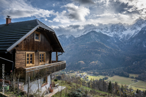 Fall in Julian Alps, Slovenia 