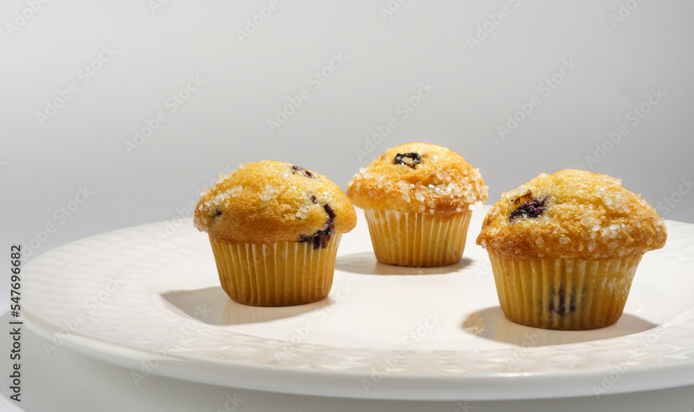 Blueberry Mini-Muffin Plate 4