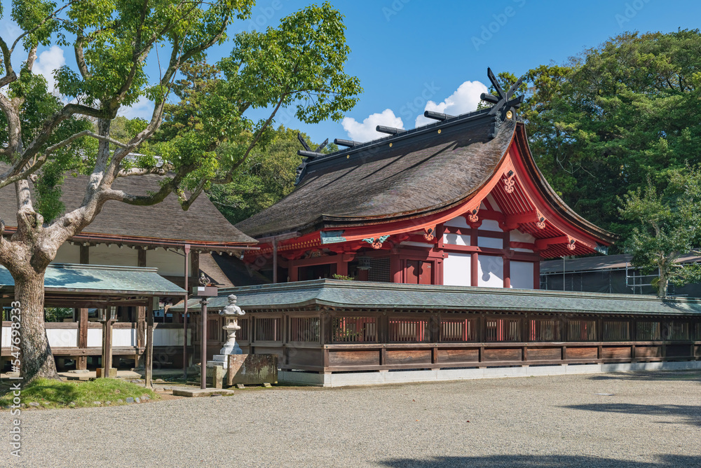 Obraz premium 福岡 宗像大社 本殿