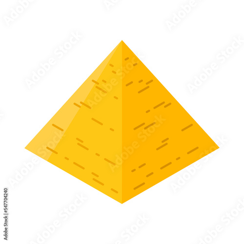Isometric Pyramid Illustration