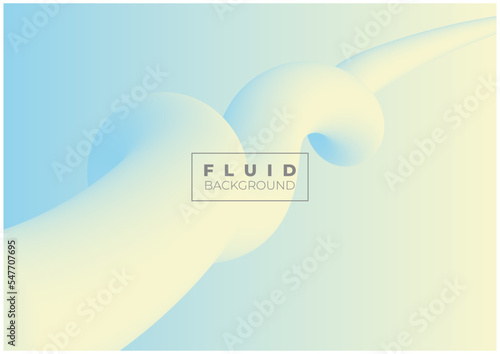 abstract blue gradient fluid background template © farid
