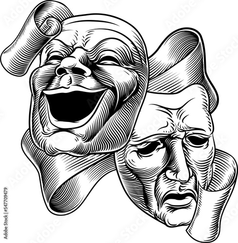Theater Or Theatre Drama Co...