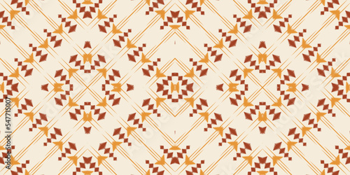 Motif ikat texture batik textile seamless pattern digital vector design for Print saree Kurti Borneo Fabric border brush symbols swatches cotton