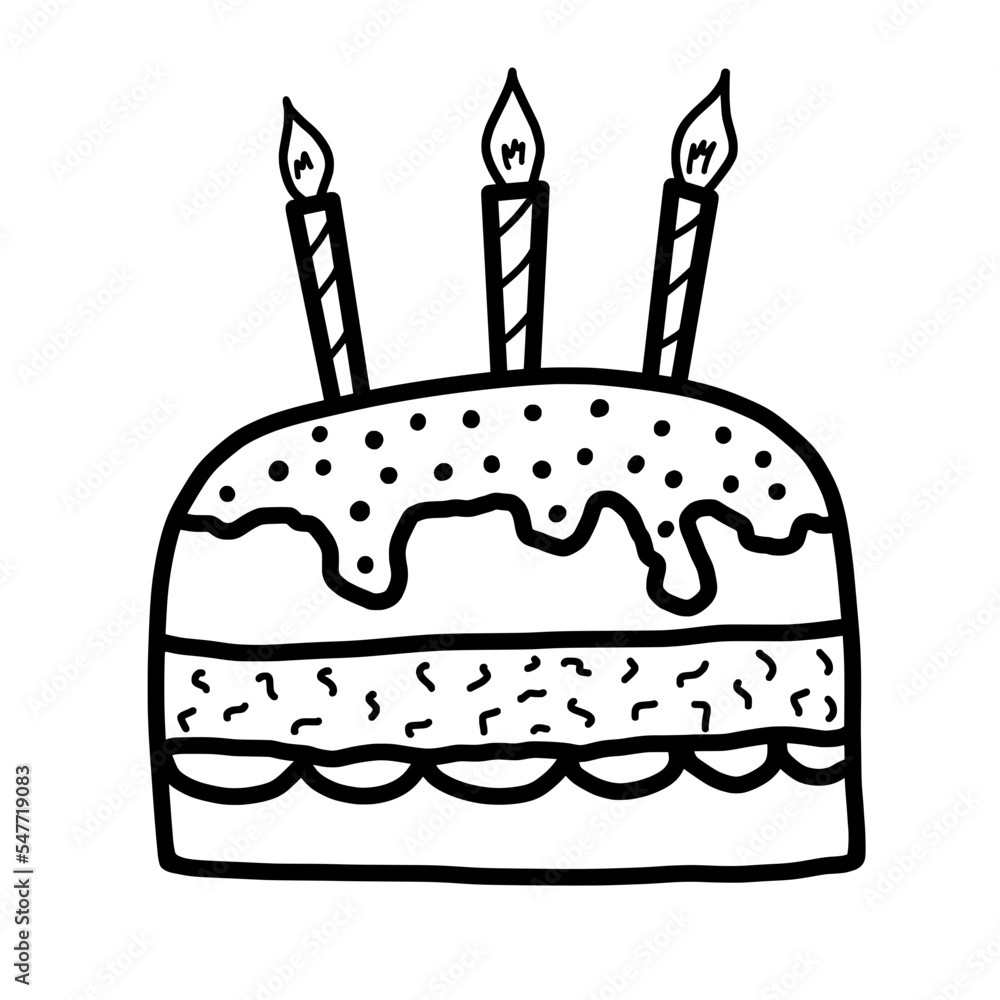 birthday cake with candles birthday cake with candles