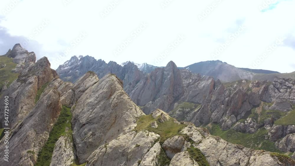 Kyrgyzstan, travel, landscape, rock, nature, sky, mountains, grass Kyrgyzstan, travel, landscape, rock, nature, sky, mountains, grass