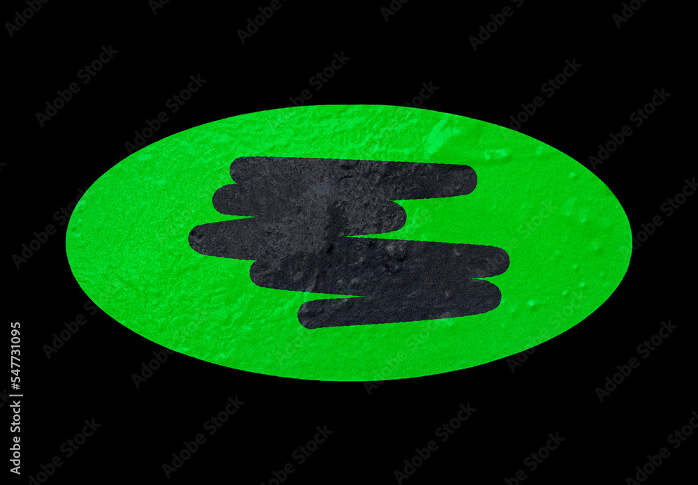 Oval Sticker Paper Texture Mockup Template Stock Template Adobe Stock