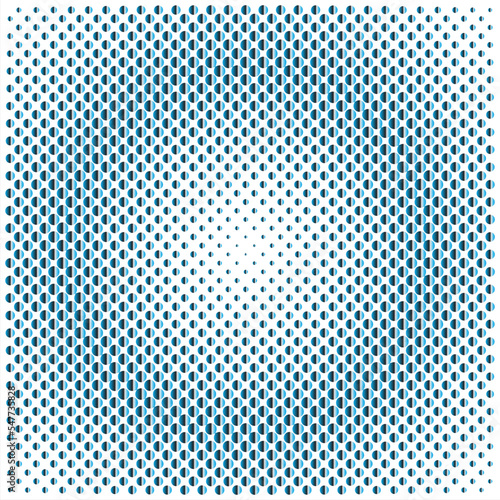 Halftone Pattern Design with Color Background
