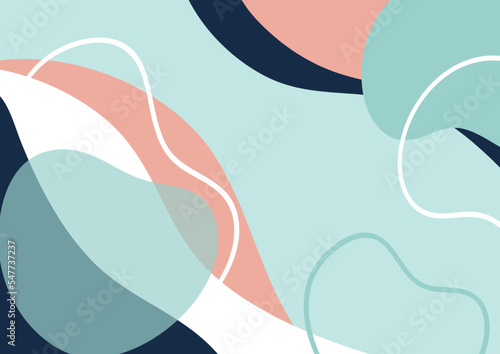 Abstract Colorful geometric background. Modern background design. Fluid shapes composition. Fit for presentation design. website, basis for banners, wallpapers, brochure, posters