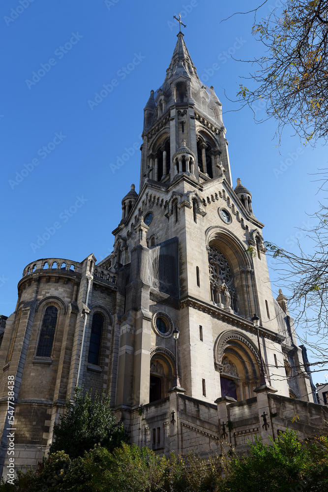 The Church of Our Lady of the Holy Cross of Menilmontant- Notre-Dame-de-la-Croix de Menilmontant in French is a Roman Catholic parish church located on Menilmontant, Paris, France.
