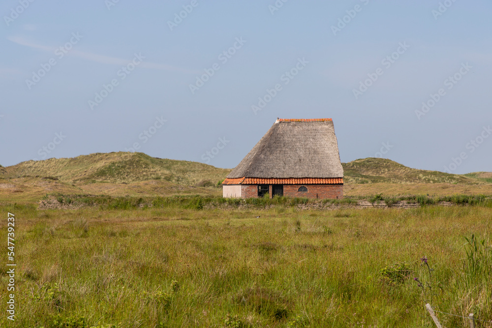 Autenthic barn for sheep on the isle of Texel.