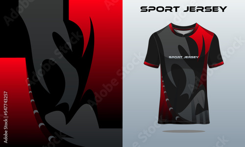 Tshirt sports abstrac texture footbal design for racing soccer gaming motocross gaming cycling.