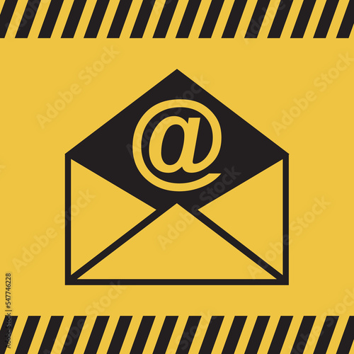 Logo courrier électronique.