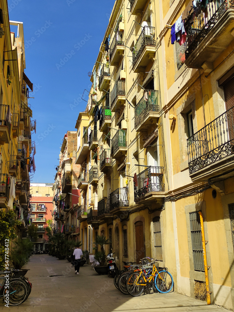 street, spain street, street with balcony, Spain street, colour street, travel