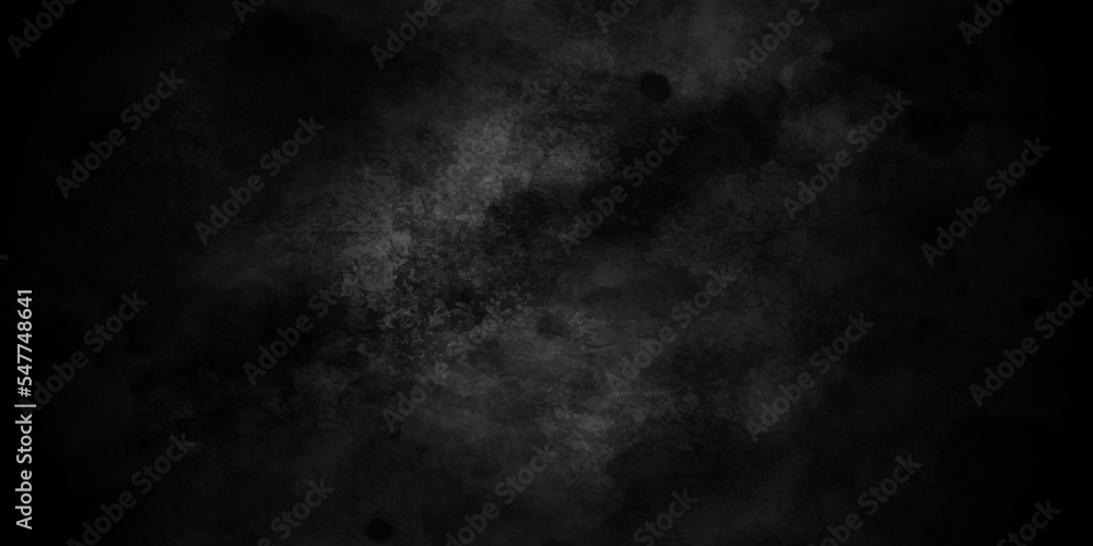 Dark Gray Distressed Grunge Texture for your design. abstract black backdrop concrete texture background banner pattern. Backdrop dark paper texture grungy background with space for text or image.