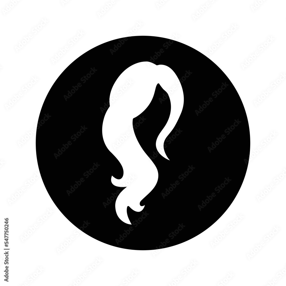 Beauty Hair Care Icon. Editable black vector design. Beauty Hair Care Icon. Editable black vector design.