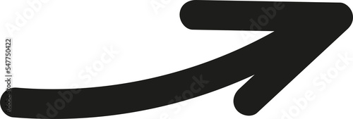 Hand-drawn arrows, a doodle design element