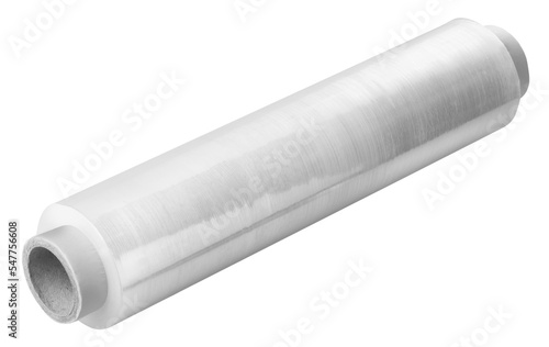 Schilderij op canvas Roll of wrapping plastic stretch film