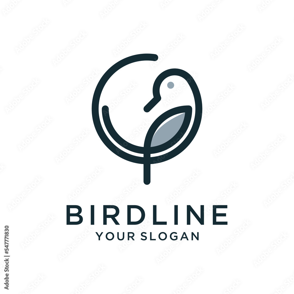 Dove line art shaped letter g Dove line art shaped letter g