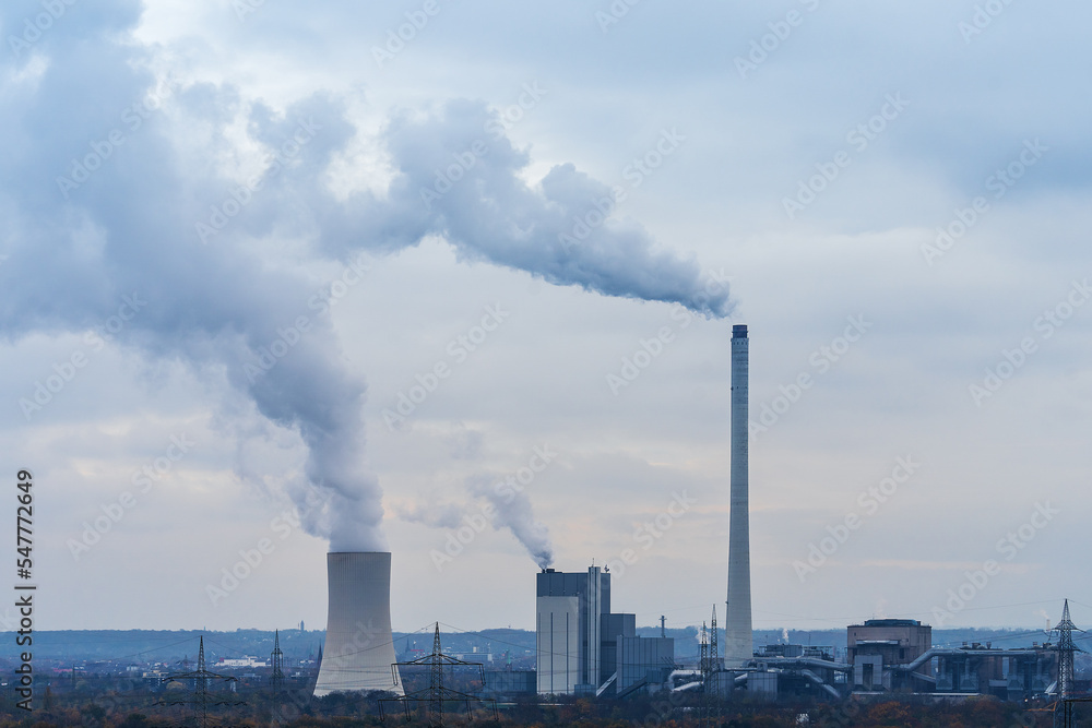 Ruhrgebiet: Kraftwerk in Herne