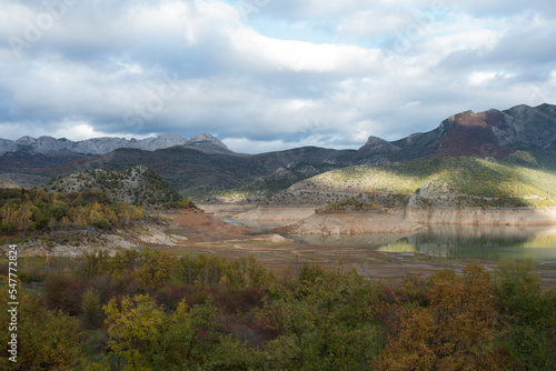 Autumn landscape 2022 with a servere drought © Majopez