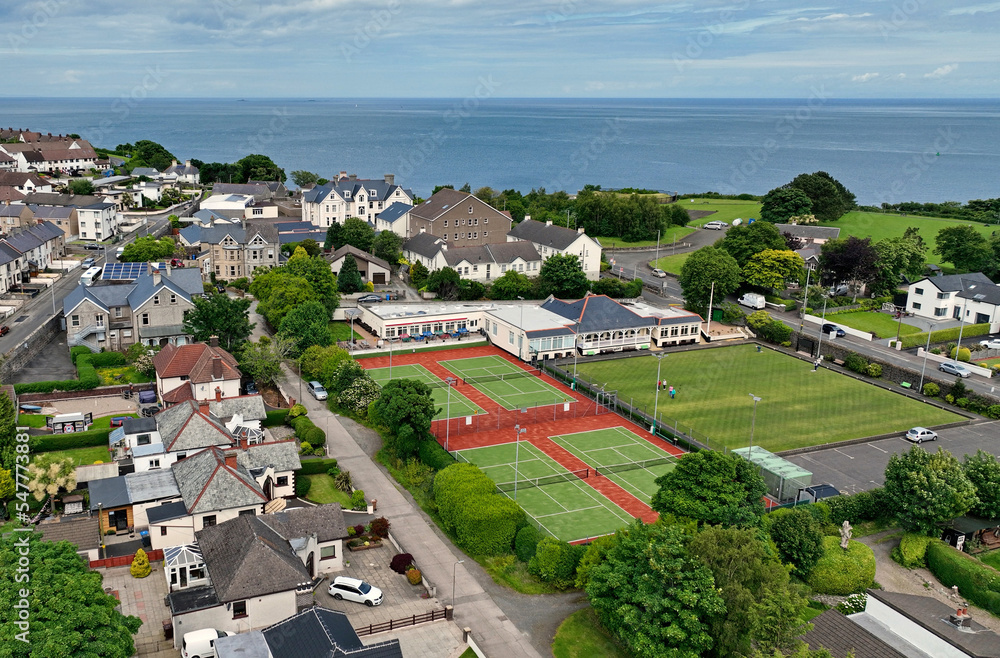 Larne Bowling and Lawn Tennis Club in Co Antrim Northern Ireland