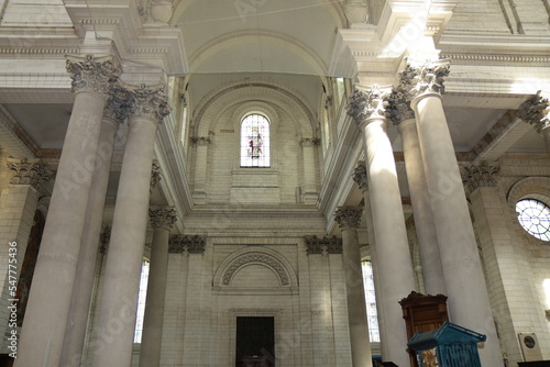 La cathédrale Notre Dame de l'Assomption et Saint Vaast, ville de Arras, département du Pas de Calais, France