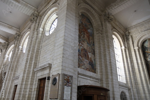 La cath  drale Notre Dame de l Assomption et Saint Vaast  ville de Arras  d  partement du Pas de Calais  France