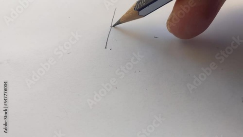 hand with pencil