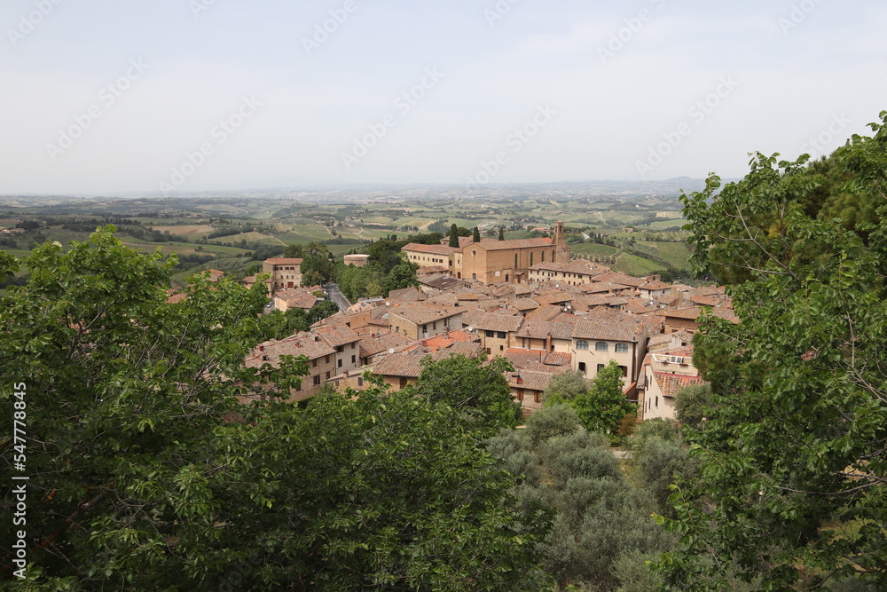 view of the town in Italy