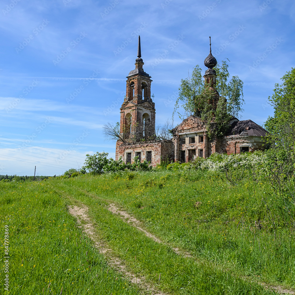 the old abandoned Orthodox church the old abandoned Orthodox church