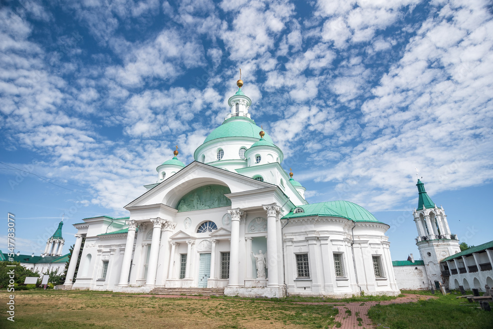 Dmitrovskaya Church in Spaso-Yakovlevsky Dimitrievsky Monastery in Rostov, Golden Ring of Russia.