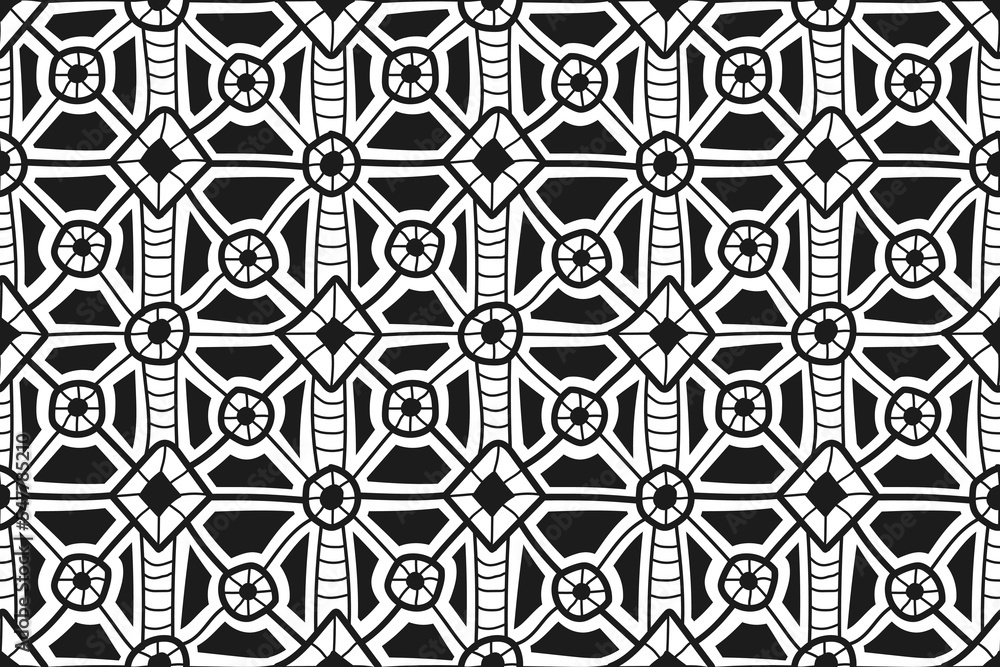 Scribble abstract geometric seamless illustration. Hand drawn sketch doodle endless background. Scribble abstract geometric seamless illustration. Hand drawn sketch doodle endless background.