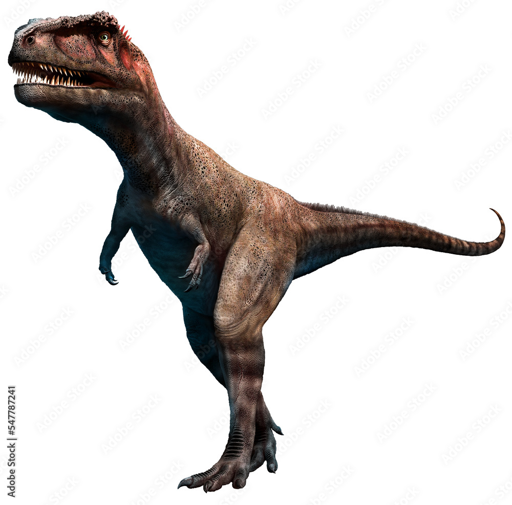 Mapusaurus from the Cretaceous era 3D illustration Mapusaurus from the Cretaceous era 3D illustration