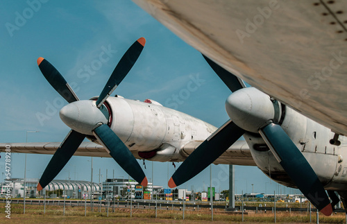 Canvas Print aircraft propeller
