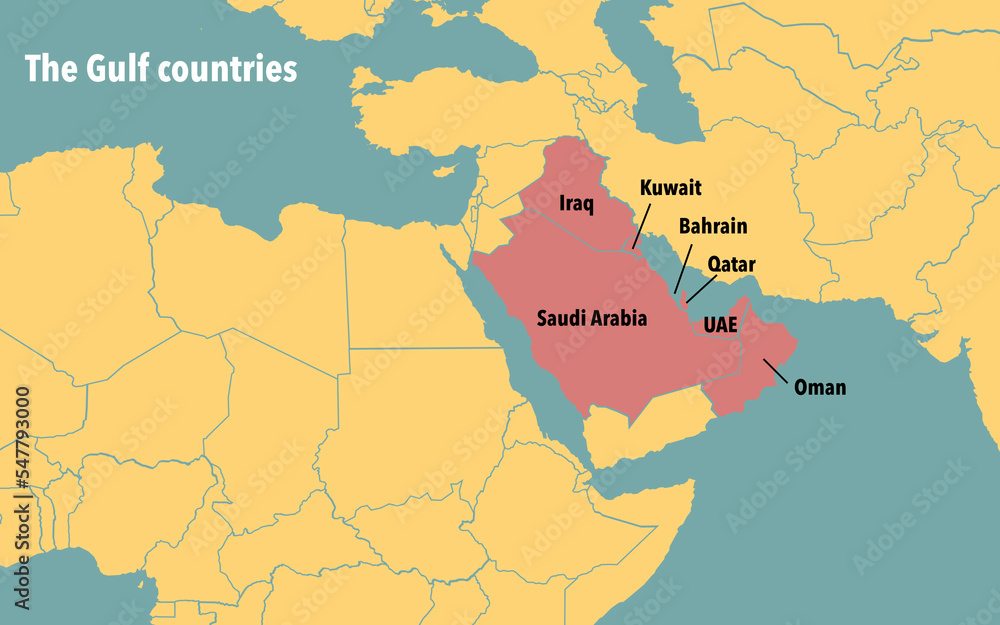Countries of the Persian Gulf	