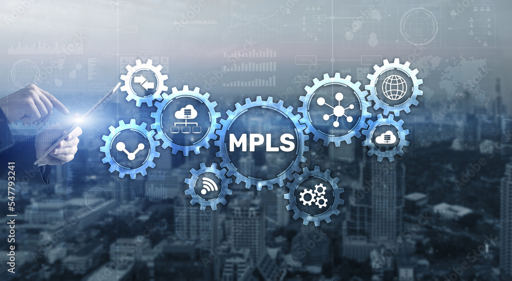 MPLS. Multiprotocol Label Switching on virtual screen. 2022 MPLS. Multiprotocol Label Switching on virtual screen. 2022
