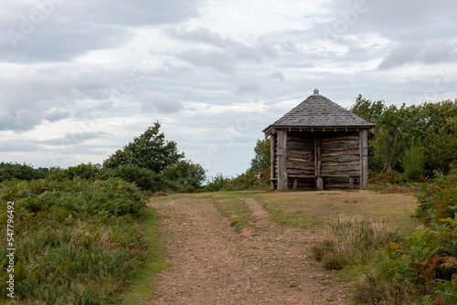 The Jubilee hut at Webbers Post in Somerset