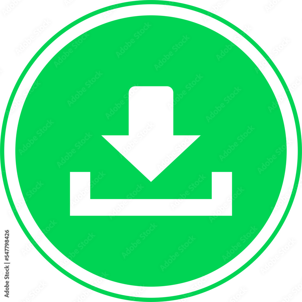 Download icon, download button, save button Download icon, download button, save button