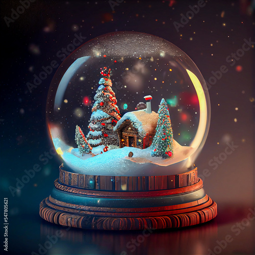 xmas snowglobe