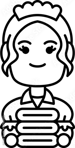 chambermaid  icon