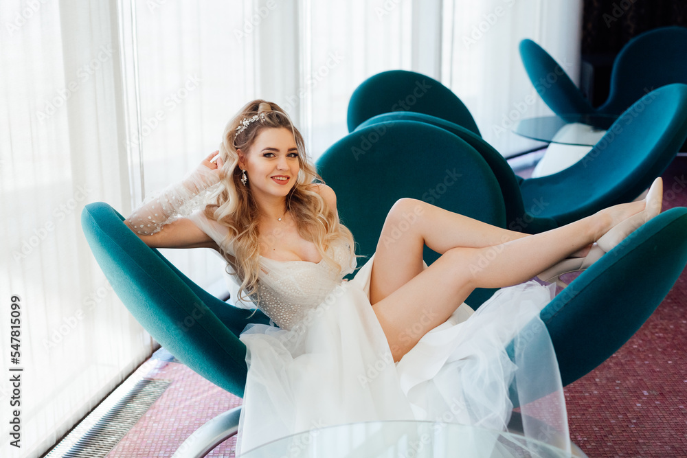 beautiful bride in a wedding dress.girl in a white puffy dress beautiful bride in a wedding dress.girl in a white puffy dress