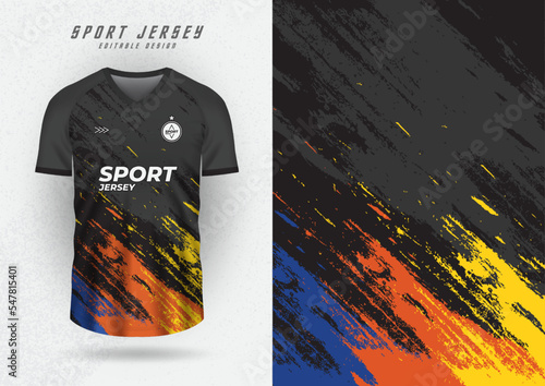 Background mockup for sports jerseys, jerseys, running jerseys, brush pattern, half body, diagonal lines.