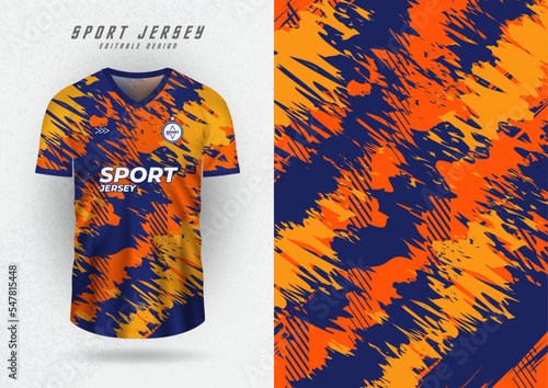 Background mockup for a sports shirt, race shirt, running shirt, grunge pattern.