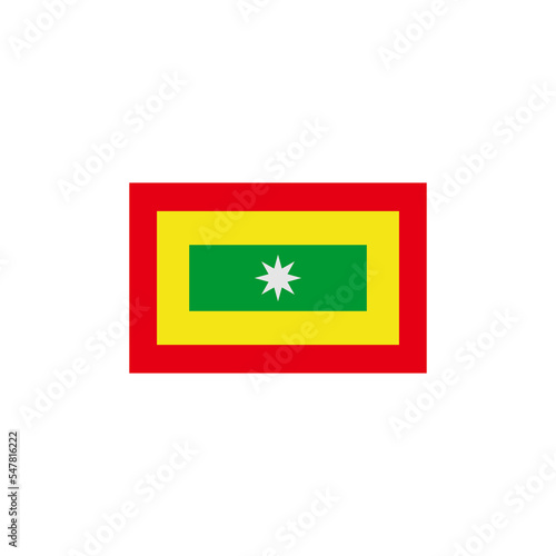 independence day of cartagena icon set vector sign symbol