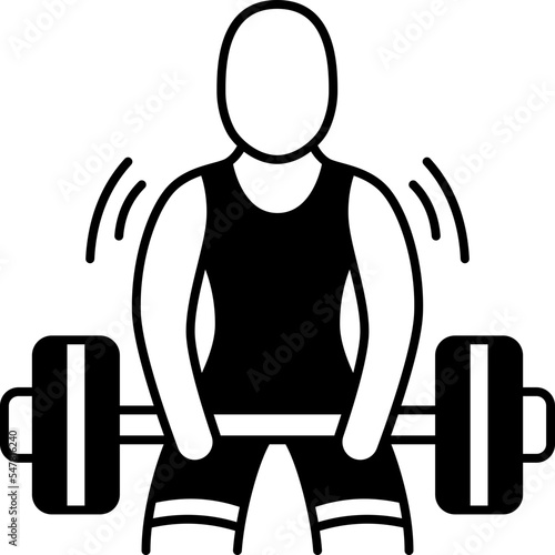 weightlifter  icon