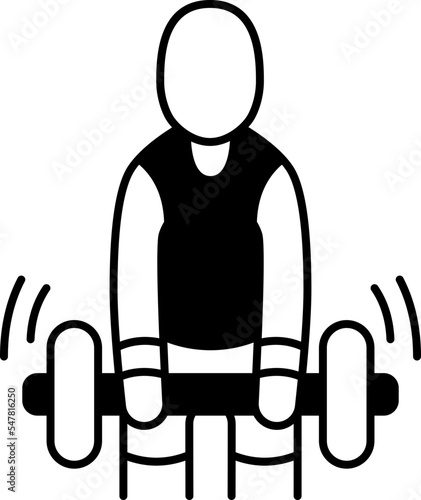 weightlifting  icon